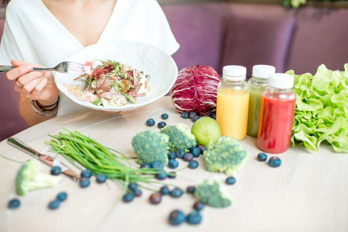 Superfoods for stress relief smoothies and salads