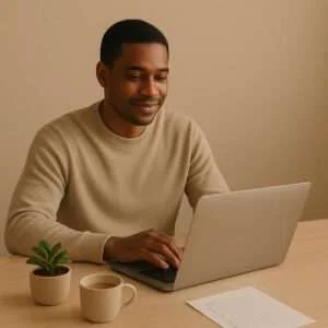 laptop peacefully
