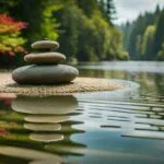 stones-on-lake