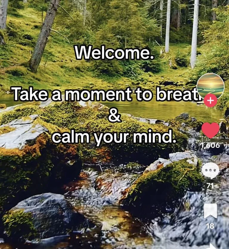 Take a moment to relax